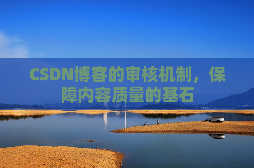CSDN博客的审核机制,保障内容质量的基石